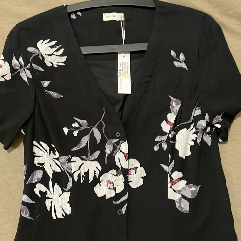 Gentle Fawn Floral Button Down Dress - Picture 7 of 7